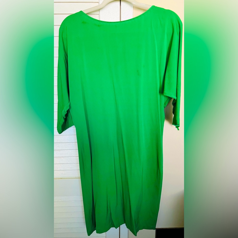 Diane Von Furstenberg Green Midi Dress